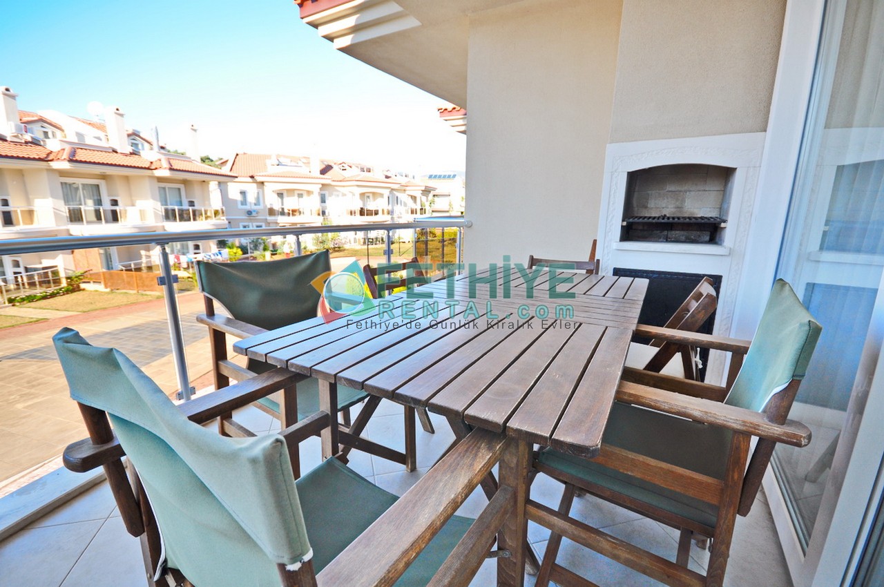 Haftalık kiralık fethiye de eşyali daire