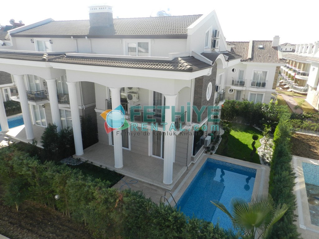 Haftalık Kiralık Yazlik Villa Fethiye’de müstakil havuzlu