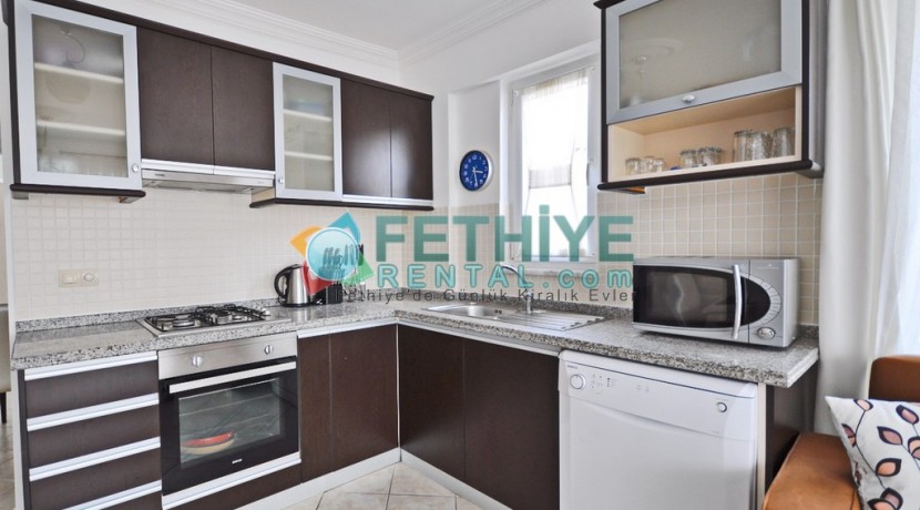 Havuzlu Kiralık Daire Fethiye 11