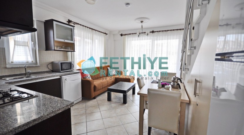 Havuzlu Kiralık Daire Fethiye 14