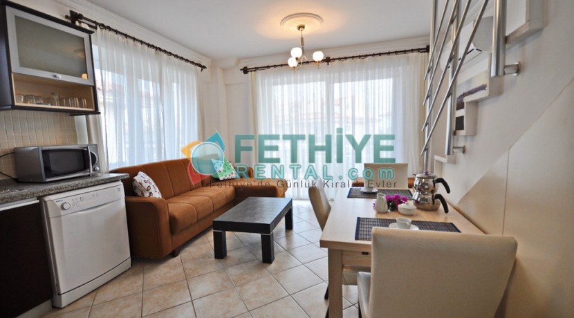 Havuzlu Kiralık Daire Fethiye 15