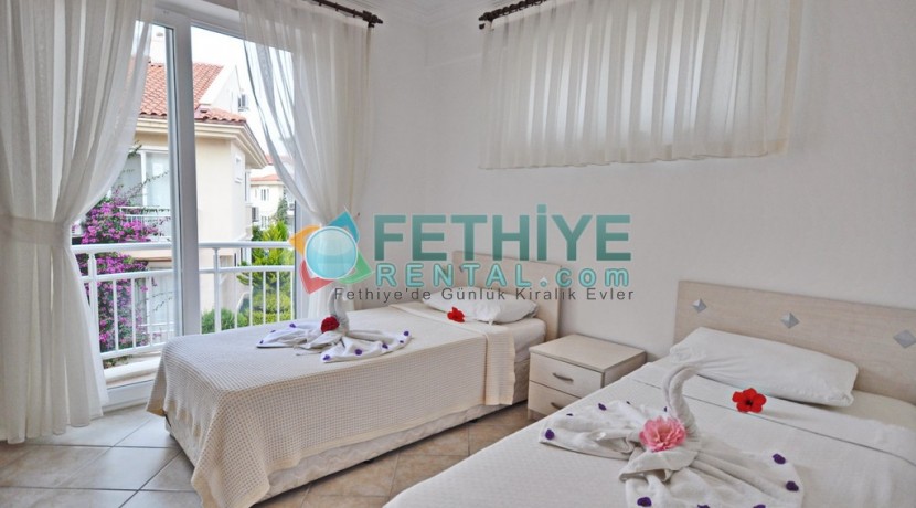 Havuzlu Kiralık Daire Fethiye 18