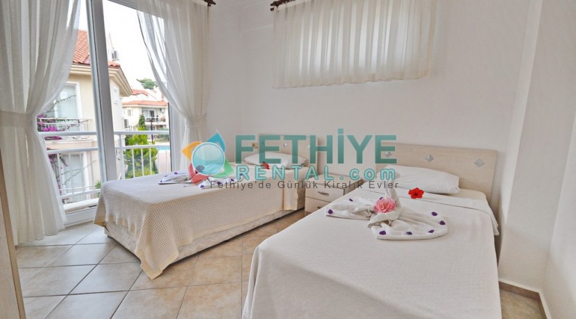 Havuzlu Kiralık Daire Fethiye 21