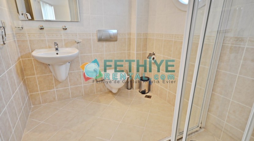 Havuzlu Kiralık Daire Fethiye 32