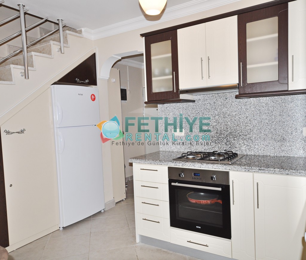 Fethiye Kiralık Yazlık Apart aile tatili için uygun kiralık yazlık