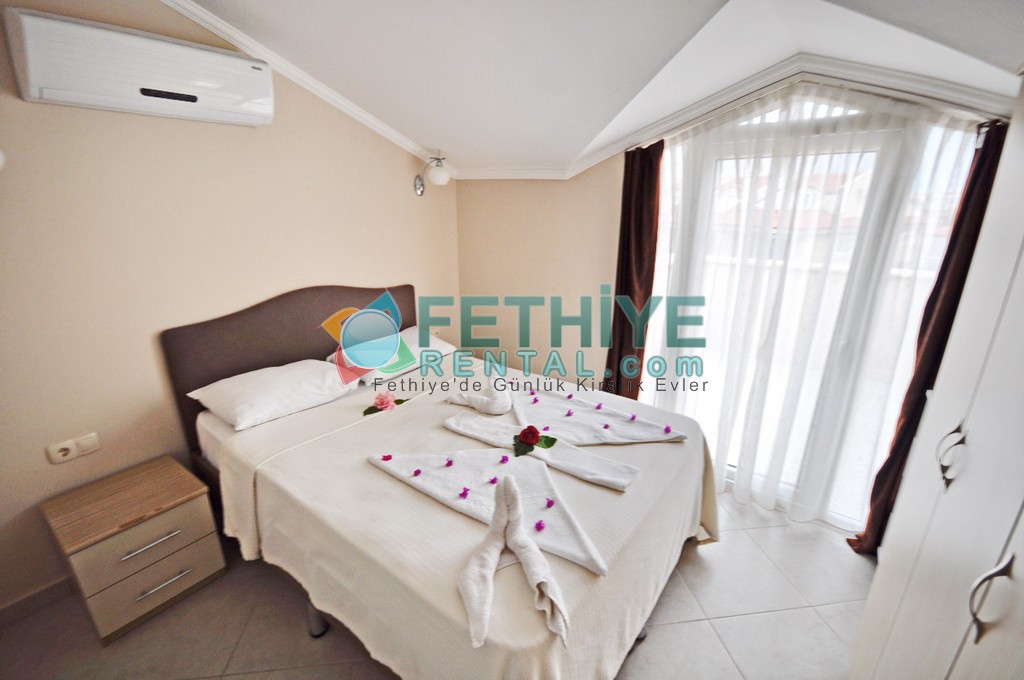 Haftalık Kiralık Ev Fethiye 2 Yatak Odalı Sun Set Beach Club
