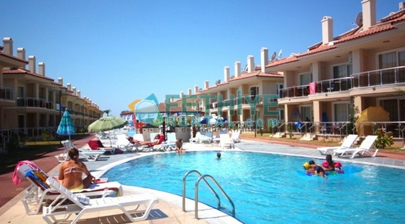Haftalık Kiralık Ev Fethiye 2 Yatak Odalı Sun Set Beach Club