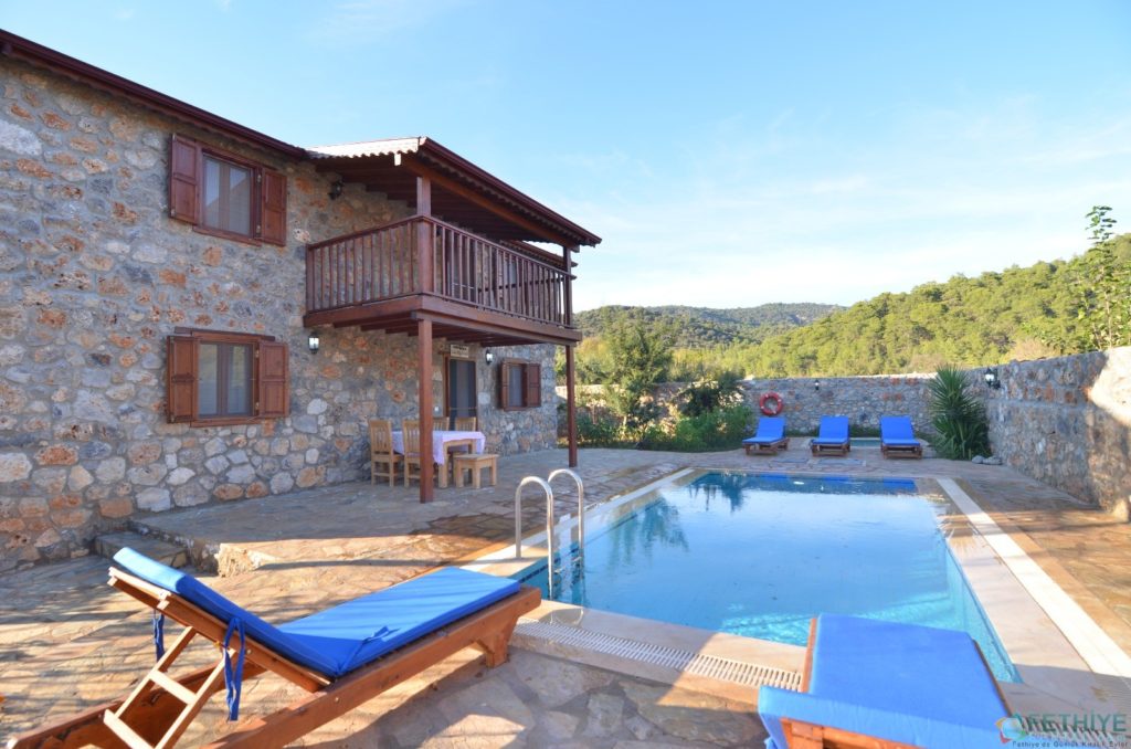 Fethiye Haftalık Kiralık Yazlık Daire,Villa,Muhafazakar Villa