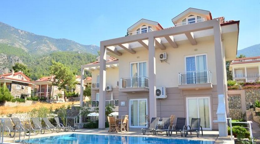 4 Yatak Odalı Günlük Kiralık Müstakil Havuzlu Villa Ölüdeniz Fethiye 22