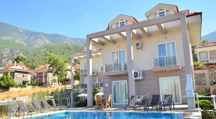 4 Yatak Odalı Günlük Kiralık Müstakil Havuzlu Villa Ölüdeniz Fethiye 25